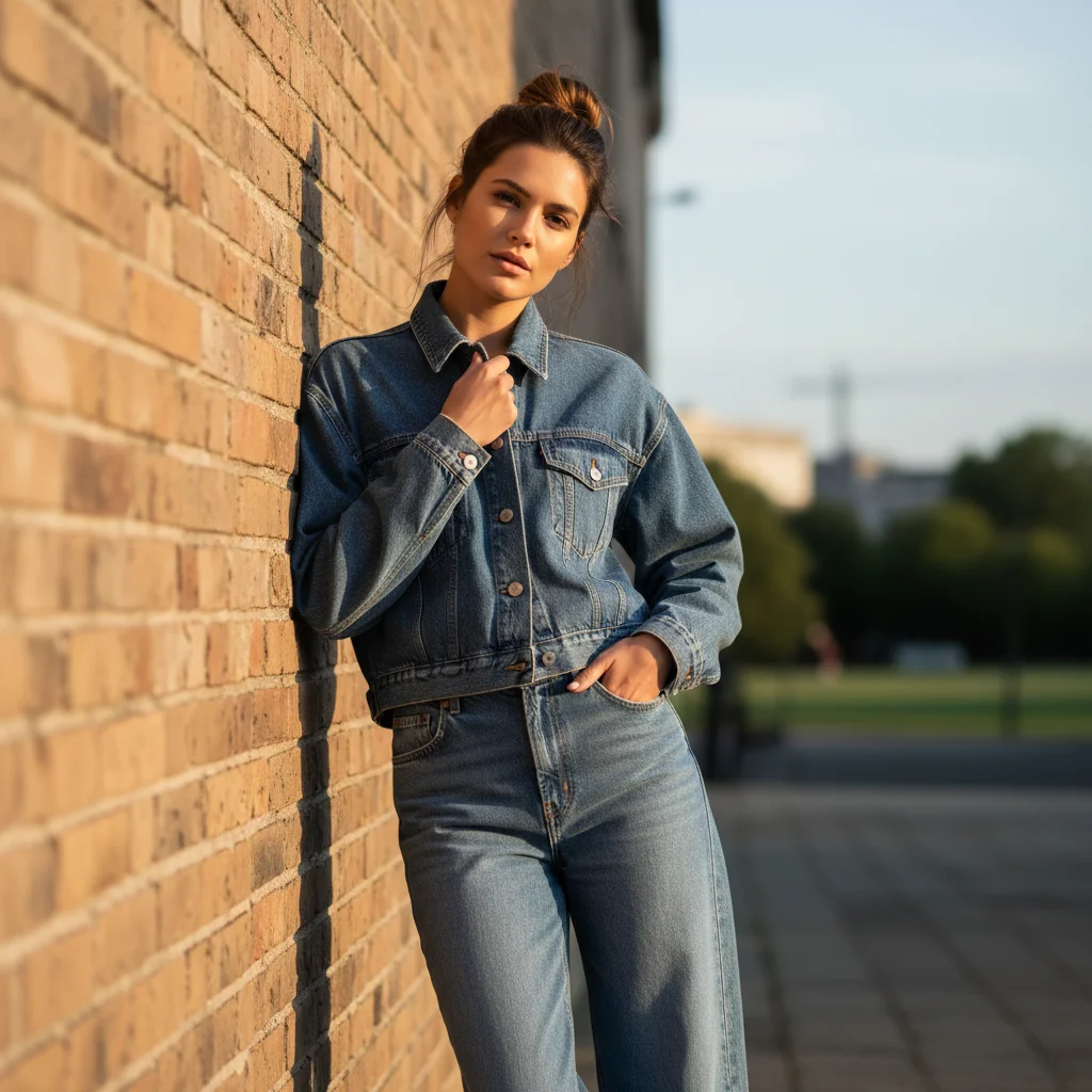 Denim Szenenstil-Beispiel