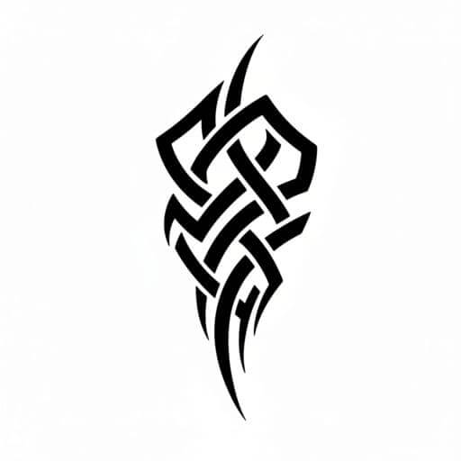 部落纹身风格示例